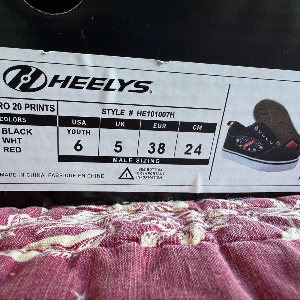 Heelys Pro 20 black/gum kids 6 - Picture 3 of 5